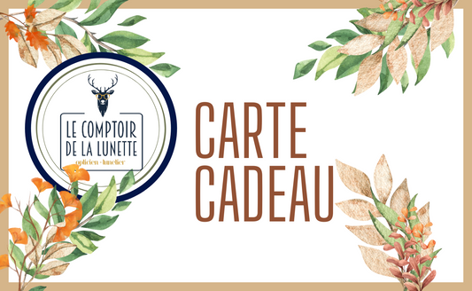 Carte Cadeau – Le Comptoir de la Lunette | Boutique & en ligne
